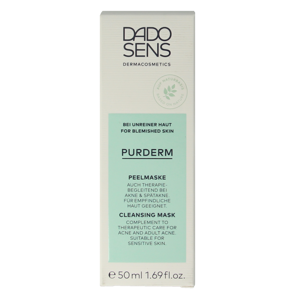 Dado Sens Purderm cleansing mask bio 50.00 Milliliter