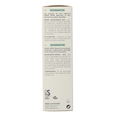 Dado Sens Deosensitive deodorant spray bio 75.00 Milliliter
