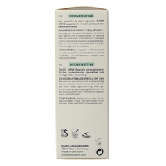 Dado Sens Deosensitive deodorant balm bio 50.00 Milliliter
