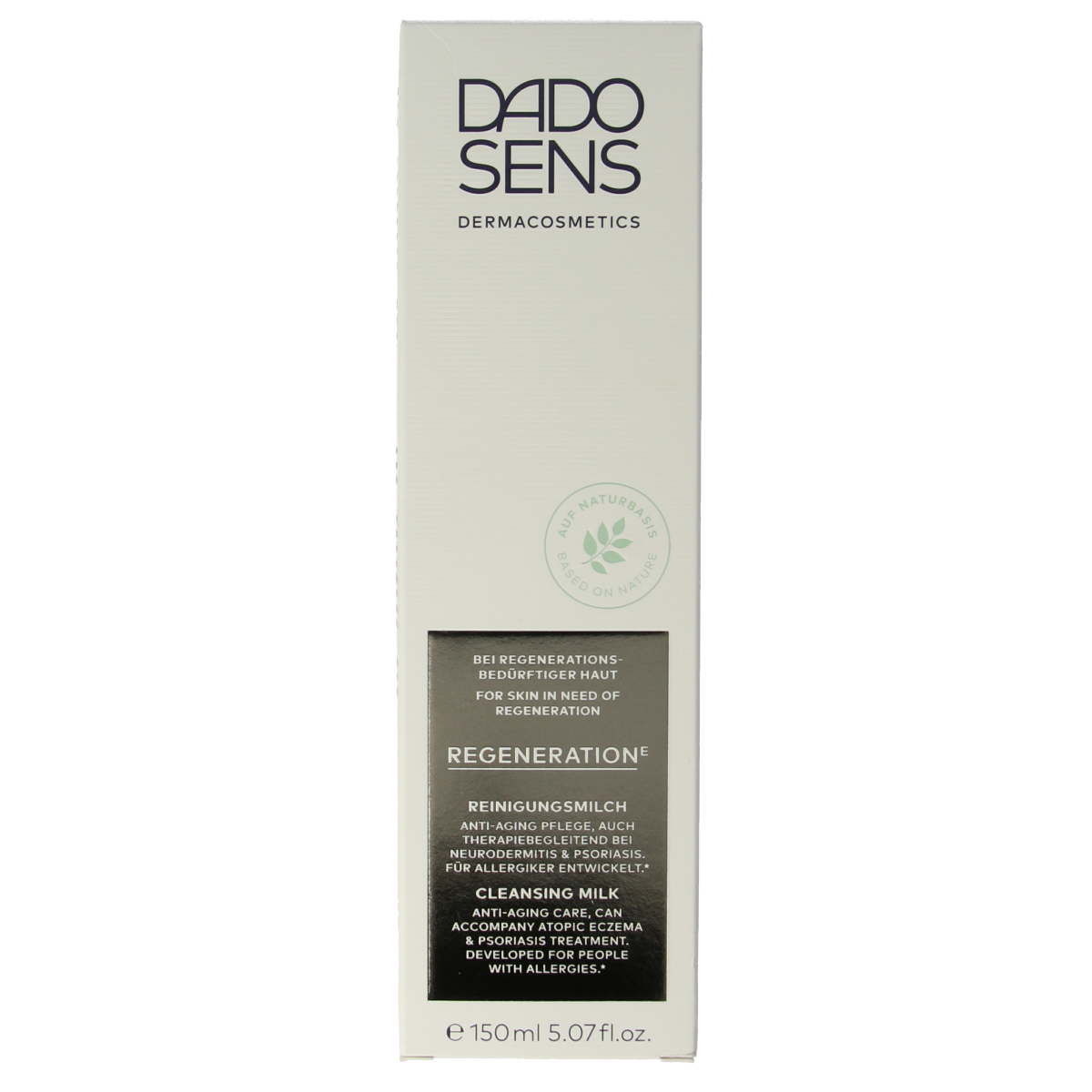 Dado Sens Regeneration E cleansing milk 150.00 Milliliter