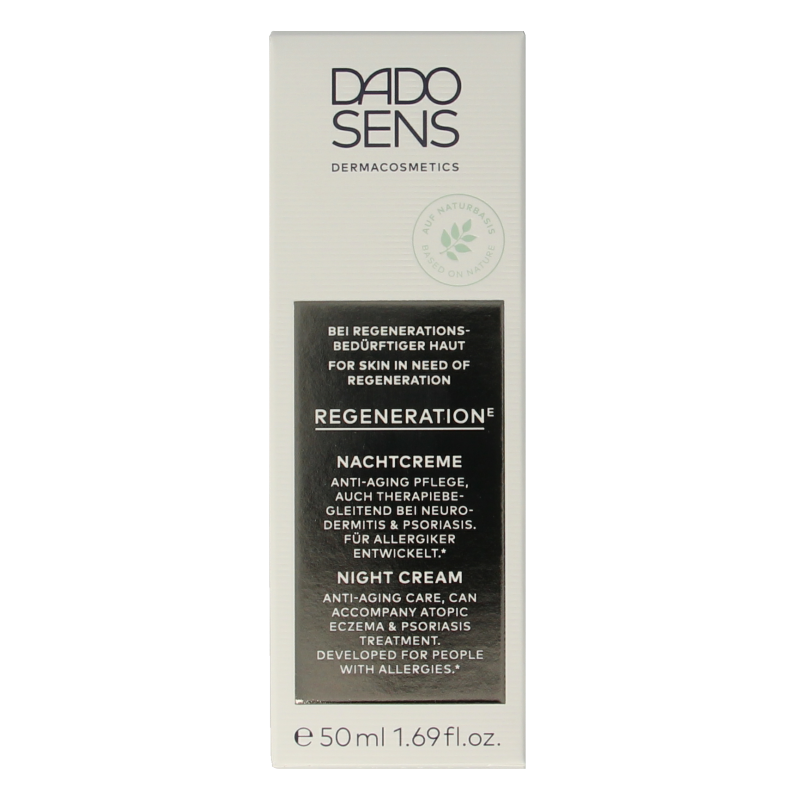 Dado Sens Regeneration E night cream 50 Milliliter
