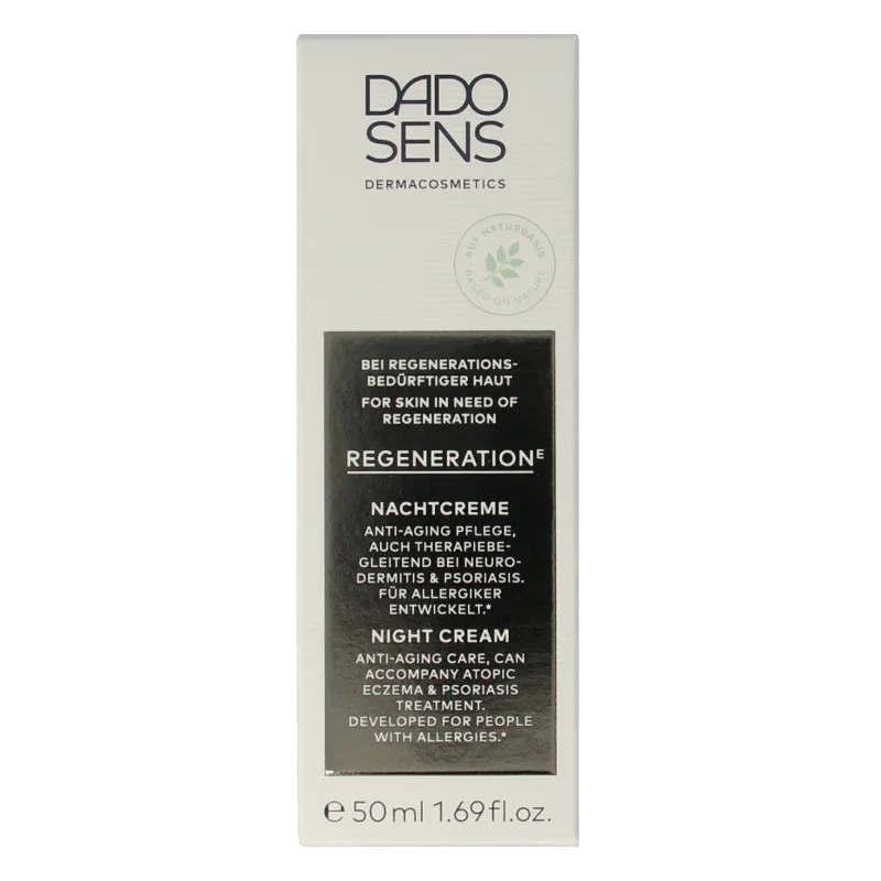 Dado Sens Regeneration E night cream 50 Milliliter