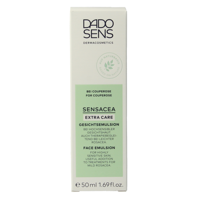 Dado Sens Sensacea extra care face emulsie bio 50 Milliliter
