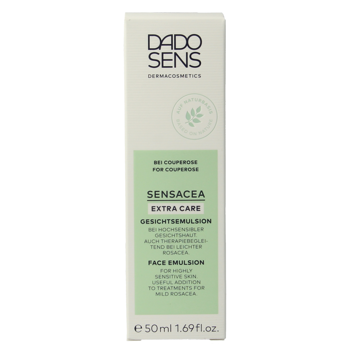 Dado Sens Sensacea extra care face emulsie bio 50.00 Milliliter