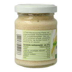 Vitam Mierikswortel pasta bio 115 Gram