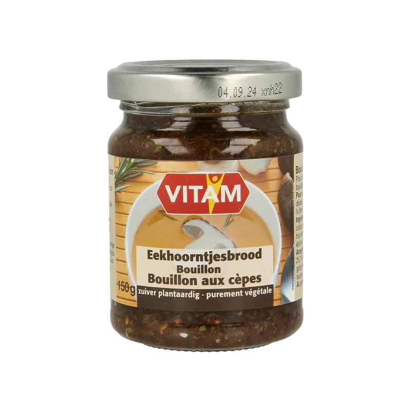 Vitam Eekhoorntjesbrood bouillon pasta 150.00 Gram