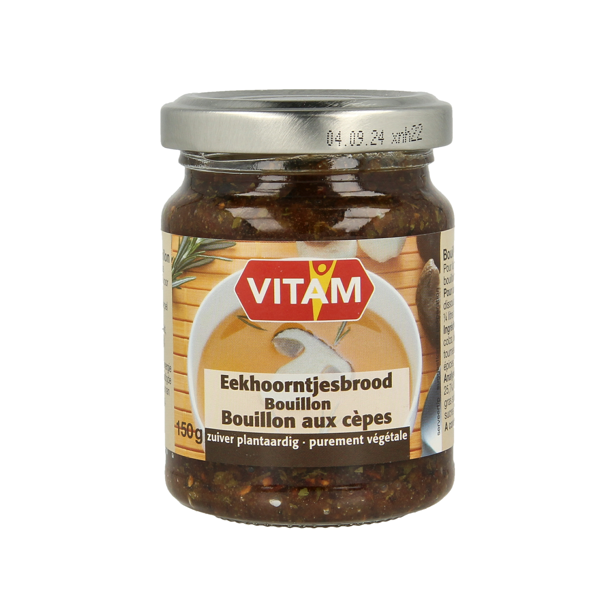 Vitam Eekhoorntjesbrood bouillon pasta 150.00 Gram