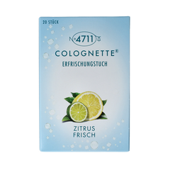 4711 Colognette tissues citrus 20.00 Stuks