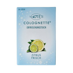 4711 Colognette tissues citrus 20.00 Stuks