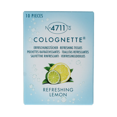 4711 Colognettes tissues lemon 10 Stuks