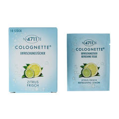 4711 Colognettes tissues lemon 10 Stuks