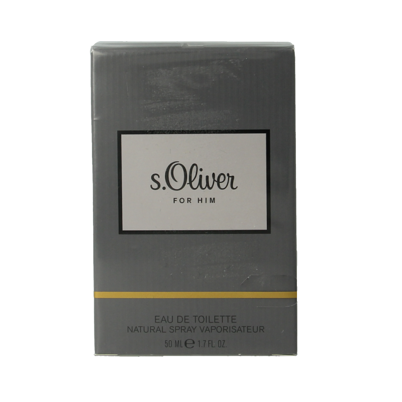 S Oliver For him eau de toilette spray 50 Milliliter