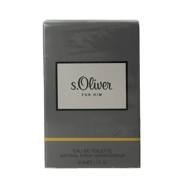 S Oliver For him eau de toilette spray 50 Milliliter