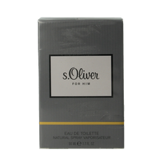 S Oliver For him eau de toilette spray 50.00 Milliliter