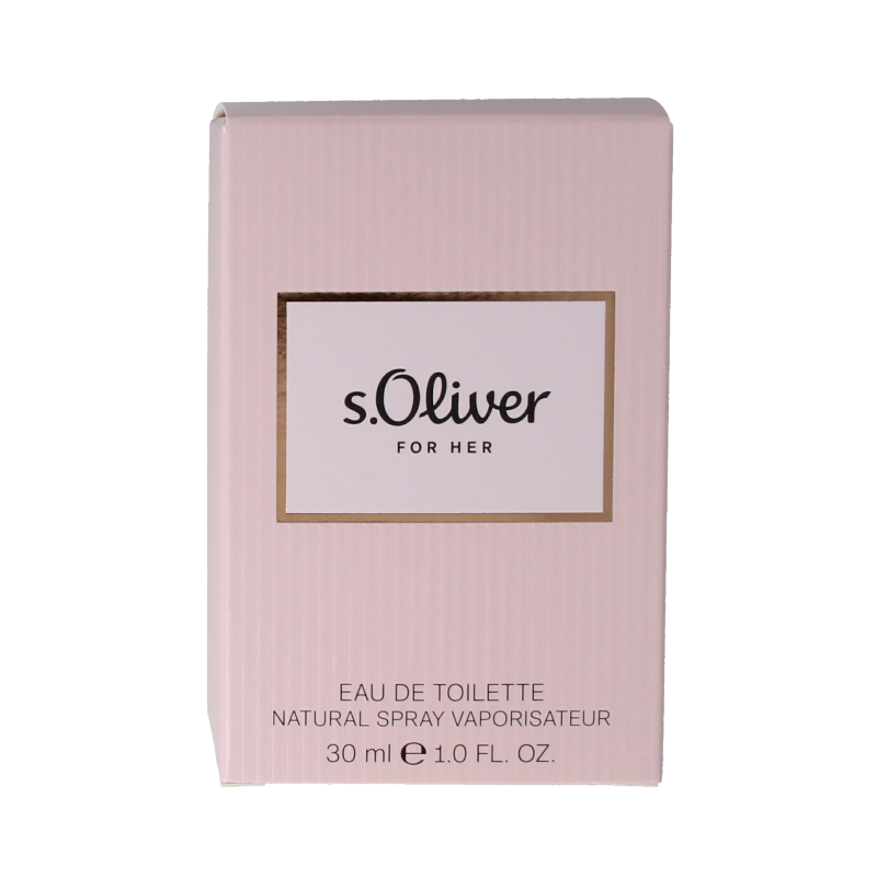 S Oliver For her eau de toilette spray 30.00 Milliliter