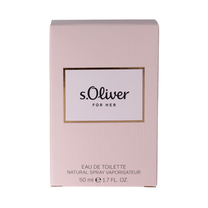 S Oliver For her eau de toilette spray 50 Milliliter