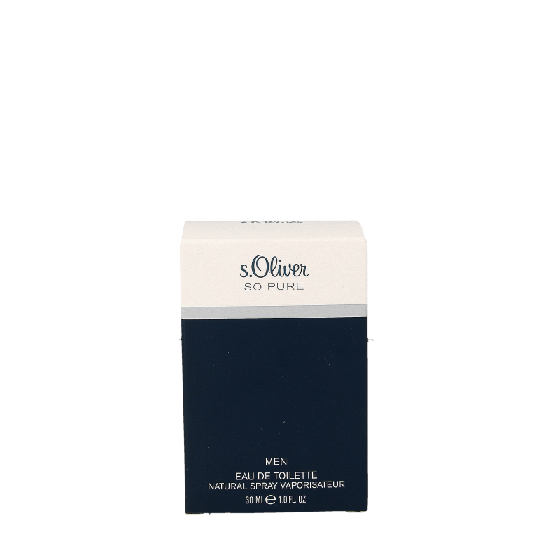 S Oliver So pure men eau de toilette 30 Milliliter