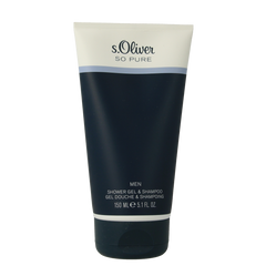 S Oliver So pure men showergel & shampoo 150.00 Milliliter