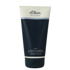 S Oliver So pure men showergel & shampoo 150 Milliliter