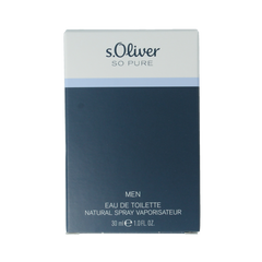 S Oliver So pure men eau de toilette 30.00 Milliliter