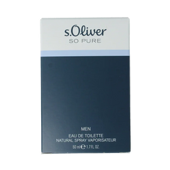 S Oliver So pure men eau de toilette 50 Milliliter