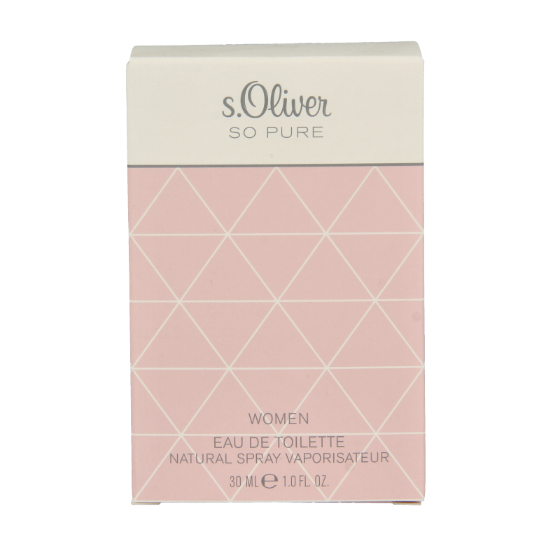 S Oliver Woman so pure eau de toilette 30.00 Milliliter