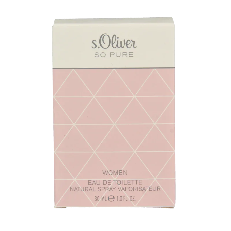 S Oliver Woman so pure eau de toilette 30 Milliliter