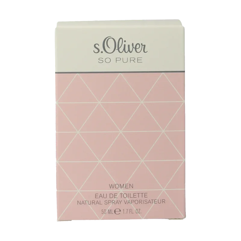 S Oliver So pure women eau de toilette 50 Milliliter