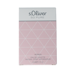 S Oliver So pure women eau de toilette 50.00 Milliliter