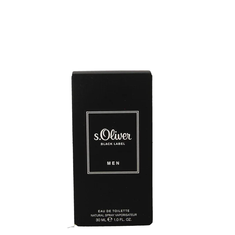 S Oliver For him black label eau de toilette 30 Milliliter