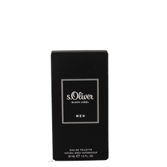 S Oliver For him black label eau de toilette 30 Milliliter