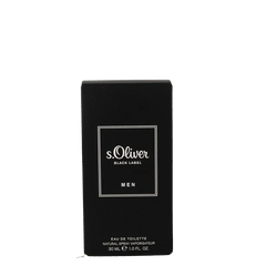 S Oliver For him black label eau de toilette 30 Milliliter