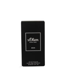 S Oliver For him black label eau de toilette 30.00 Milliliter
