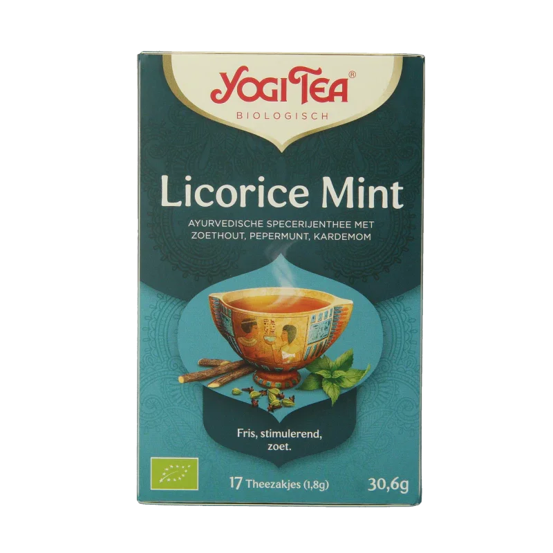 Yogi Tea Licorice mint bio 17 Zakjes