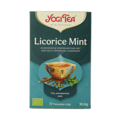 Yogi Tea Licorice mint bio 17 Zakjes