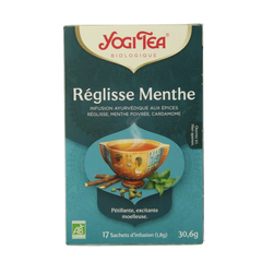 Yogi Tea Licorice mint bio 17 Zakjes