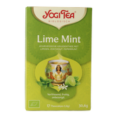 Yogi Tea Lime mint bio 17.00 Zakjes
