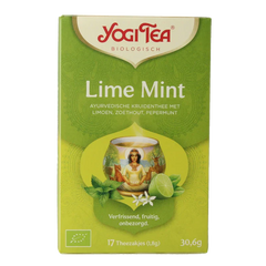 Yogi Tea Lime mint bio 17.00 Zakjes