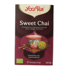 Yogi Tea Sweet chai bio 17.00 Zakjes