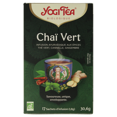 Yogi Tea Green chai bio 17.00 Zakjes