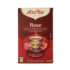 Yogi Tea Rose bio 17.00 Zakjes
