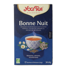 Yogi Tea Bedtime bio 17.00 Zakjes