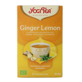 Yogi Tea Ginger lemon munt bio 17 Zakjes