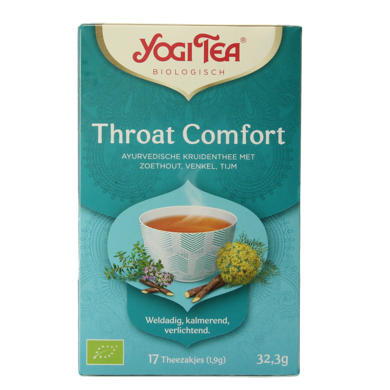 Yogi Tea Throat comfort bio 17 Zakjes