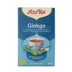 Yogi Tea Ginkgo bio 17.00 Zakjes