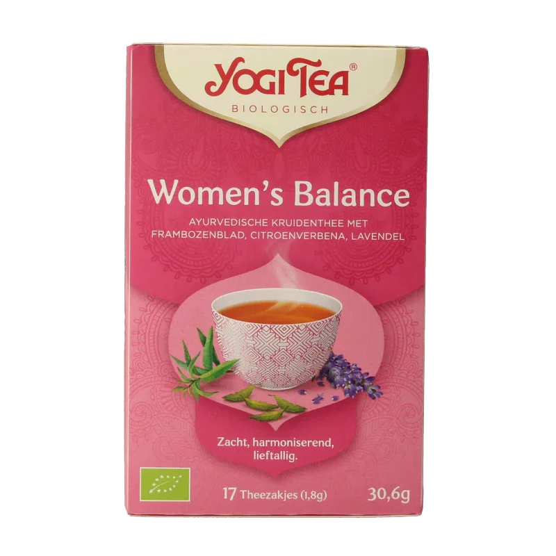 Yogi Tea Women's balance bio 17.00 Zakjes