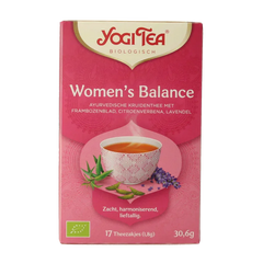 Yogi Tea Women's balance bio 17.00 Zakjes