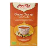 Yogi Tea Ginger orange vanilla bio 17.00 Zakjes