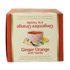 Yogi Tea Ginger orange vanilla bio 17 Zakjes