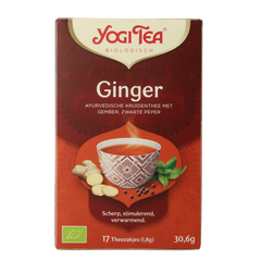 Yogi Tea Ginger bio 17.00 Zakjes